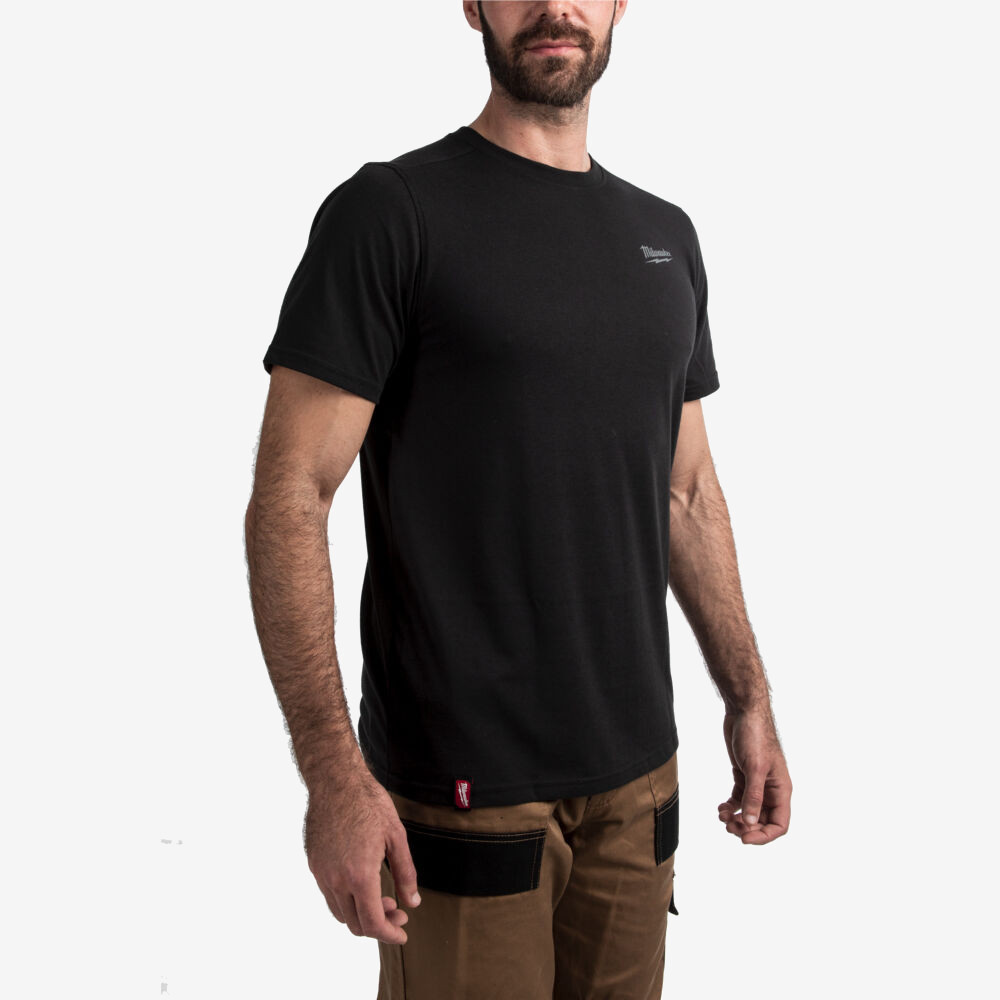 Футболка MILWAUKEE HTLS легкая с коротким рукавом, черная, размер XL Одесса - изображение 2