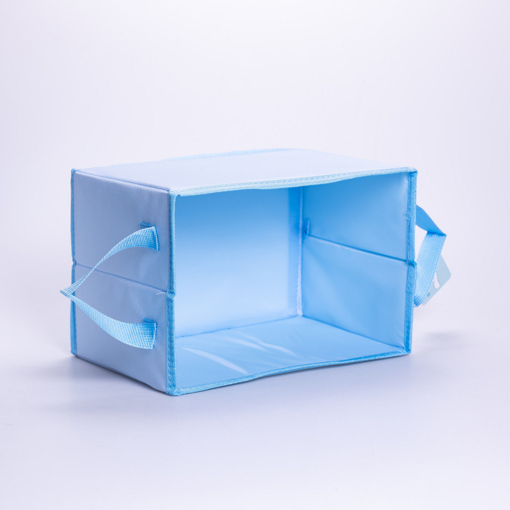 Корзина для игрушек 30×20×20 (см) мягкая складная Синий HP-41-7BL Киев - изображение 3