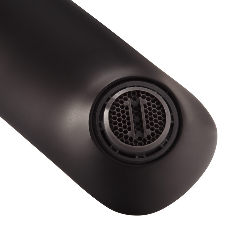 Смеситель для умывальника HAIBA MILANO 001 BLACK черный латунный крепления на шпильке (HB4034) Черновцы - изображение 5