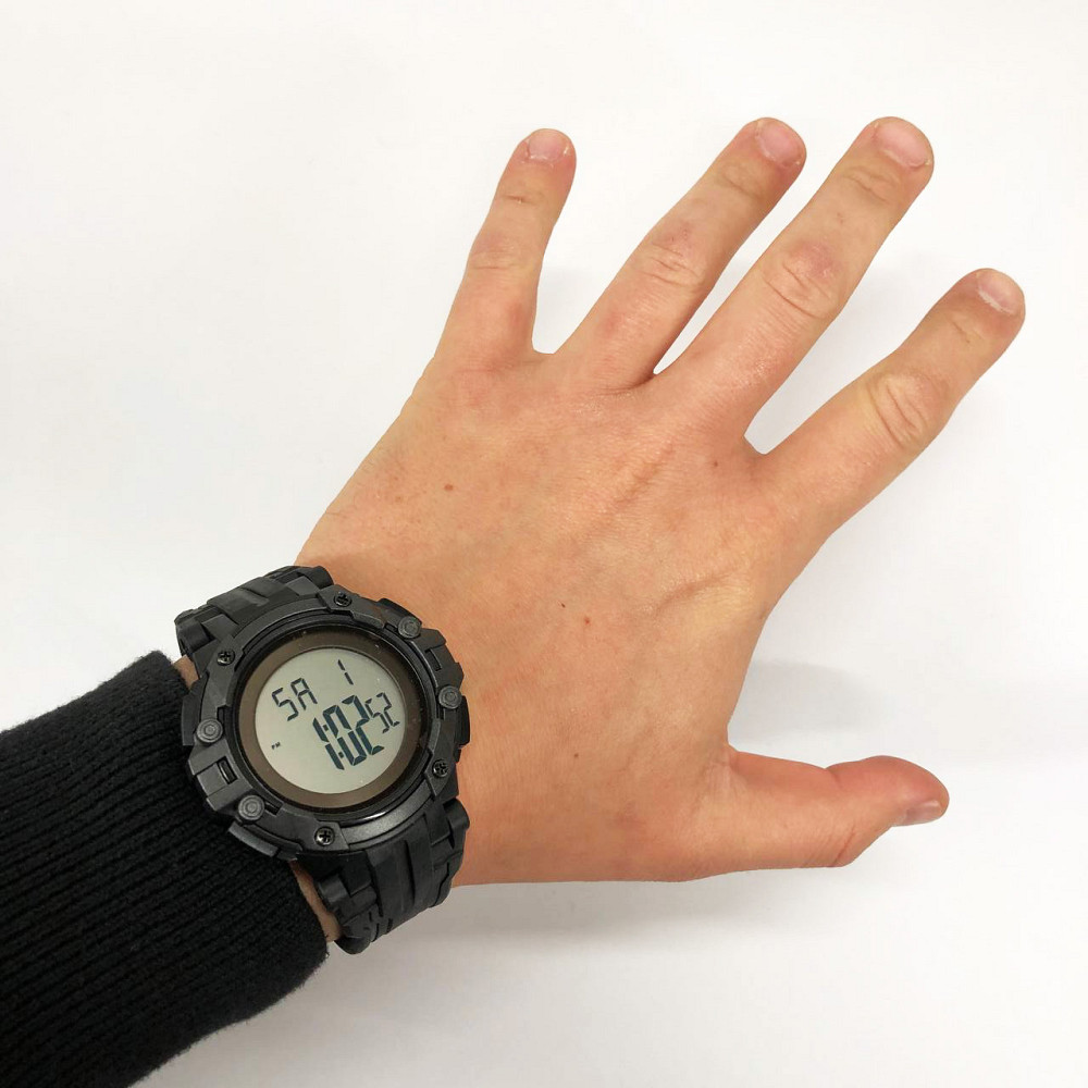 Сучасні військові годинники SKMEI 1545BKWT, Армійські електронні годинники наручні спортивні DV-89 Івано-Франківськ - фото 8