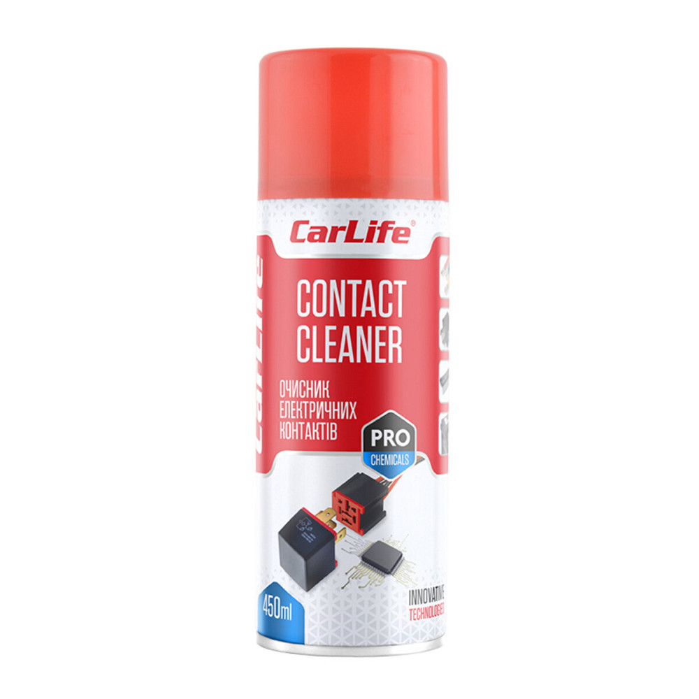 Очисник електричних контактів CarLife Contact Cleaner, 450мл Київ - фото 1