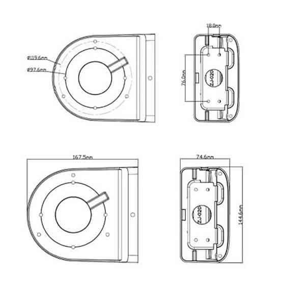 Кронштейн TVT TD-YZJ0204 (77-00106) Київ