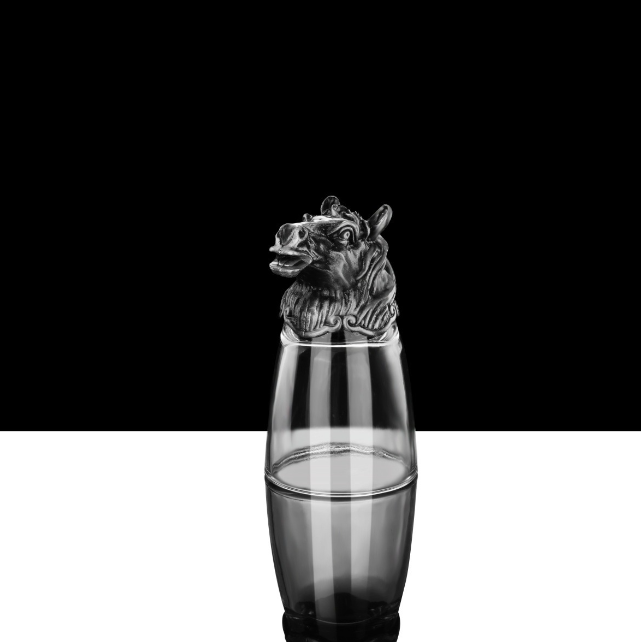 Набор рюмок Китайский гороскоп 30 мл х 12 шт Графин 300 мл в Кейсе Старое серебро Кременчуг - изображение 7