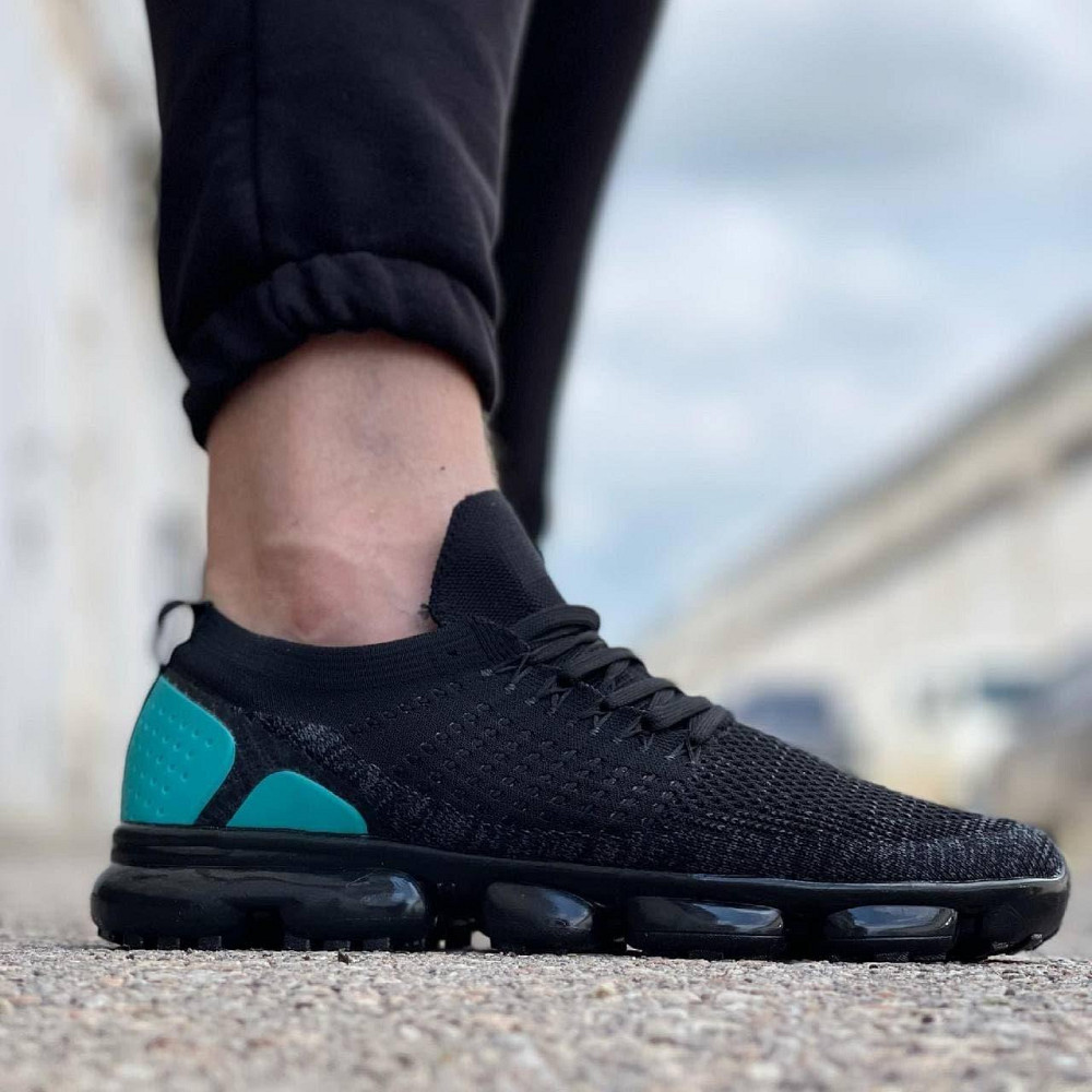 Кросівки в стилі N!ke VaporMax Чорні Чоловічі Чорні (розміри: 42) - 801 Дніпро - фото 8