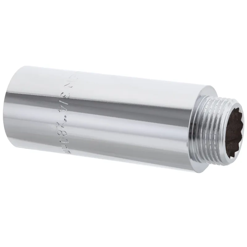 Подовжувач 3/4" -80мм (хром) Koer KF.E08-80.CHR (KF0113) Київ - фото 1