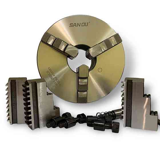 Патрон токарний San Ou 250 мм 3-х кулачковий під конус 7100-0035 Харків