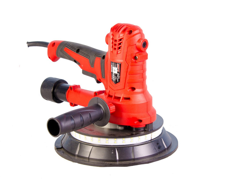 MPT Шліфмашина для стін і стелі MPT 850 Вт 1400-2700 об/хв Ø180 мм діодне підсвічування аксесуа Коломия - фото 7