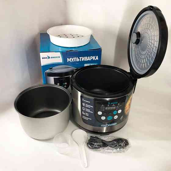 Хороша бюджетна мультиварка SeaBreeze, Побутова мультиварка пароварка 5 л CP-15 Івано-Франківськ