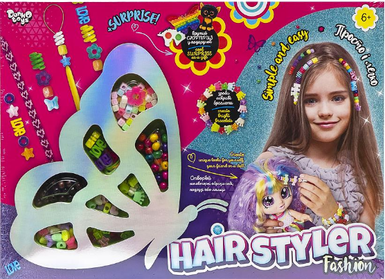 Креативна творчість "Hair Styler. Fashion" метелик (10), шт Київ