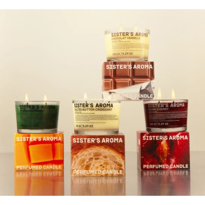 Ароматична свічка Sister&apos;s Aroma Drunk Cherry 150 г (4820227785452) Вінниця - фото 4