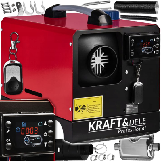 Автономний дизельний нагрівач 8кВт Kraft&Dele kd11780 (Польща) Київ