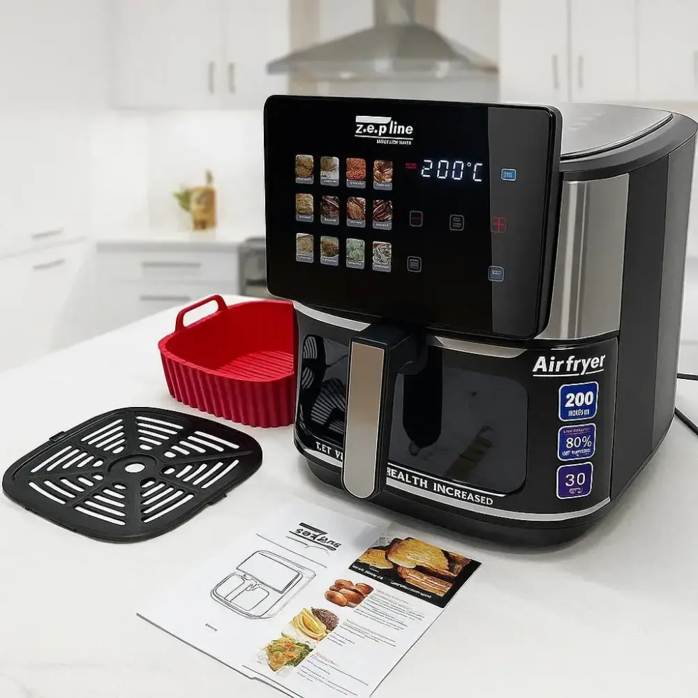 Фритюрница 13 л с двумя тенами 4200 Вт Zepline ZP-00342 Коломия - фото 1