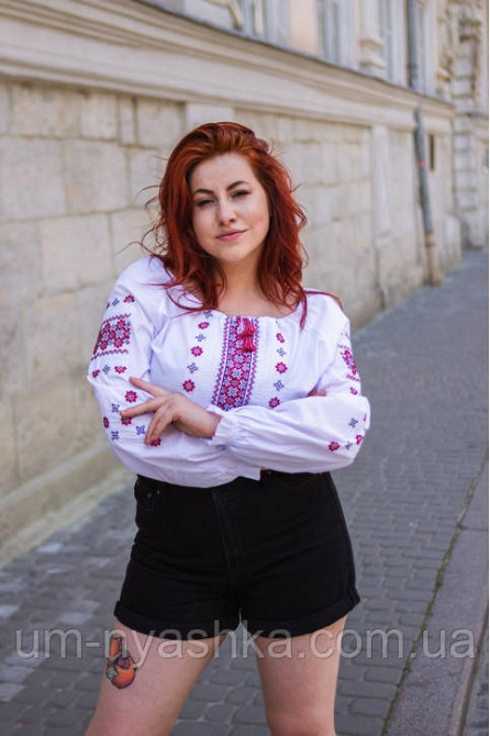 Блузка з вишивкою вишиванка "Діва" для жінок 4XL Кривий Ріг - фото 1