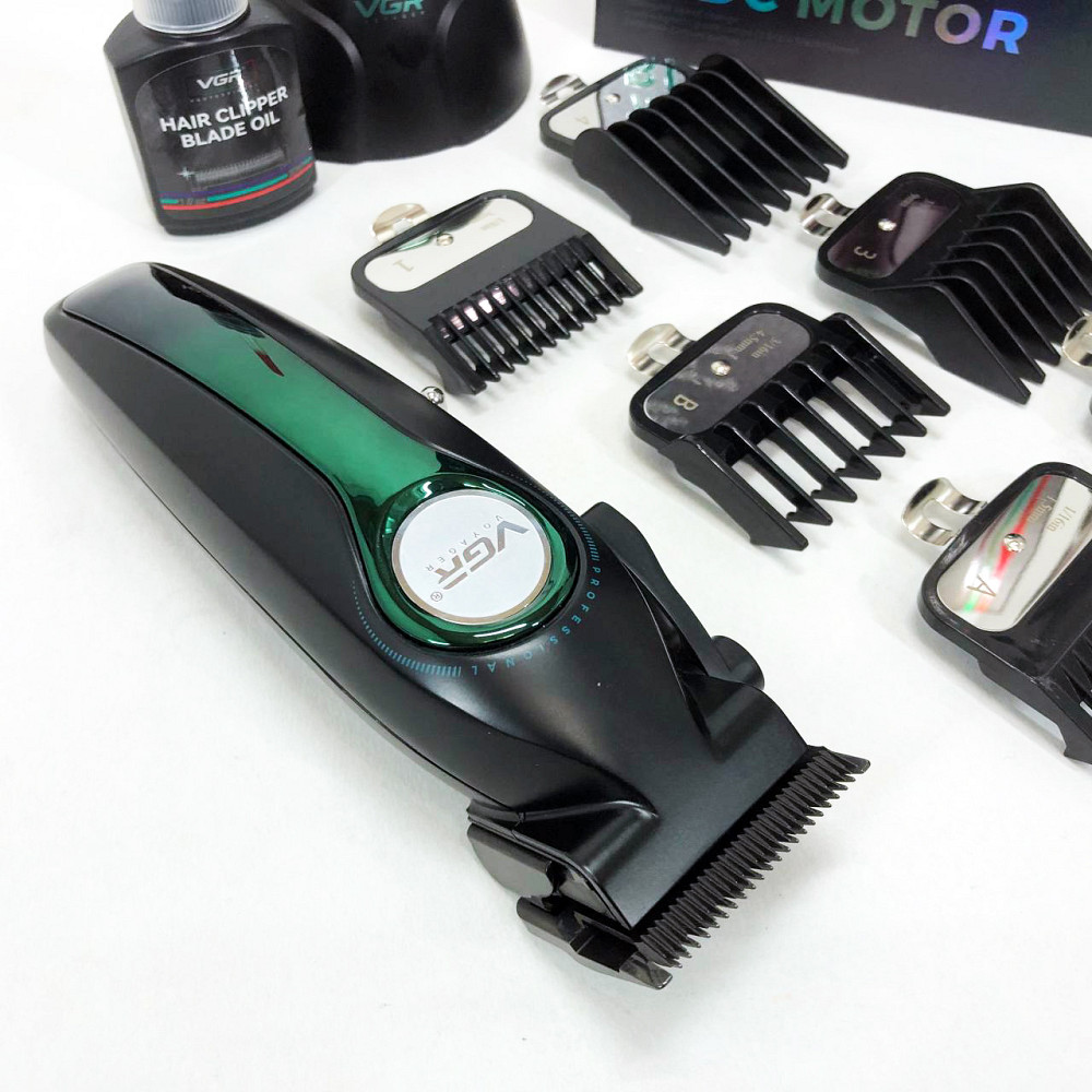 Универсальная машинка для стрижки головы и бороды VGR, Практичная машинка для стрижки волос EP-80 Львов - изображение 12