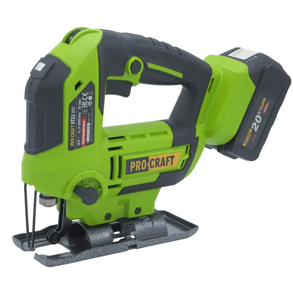 Акумуляторний лобзик Procraft ST22 (Без акб і зп) Коломия - фото 6