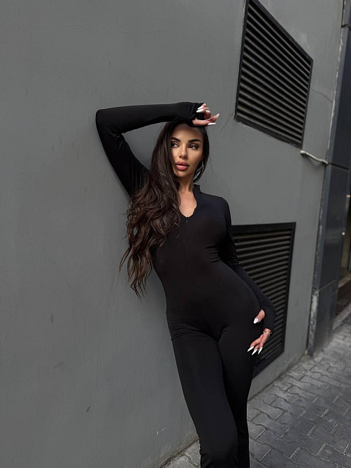 Женский теплый базовый комбинезон из микродайвинга на флисе Одесса - изображение 6