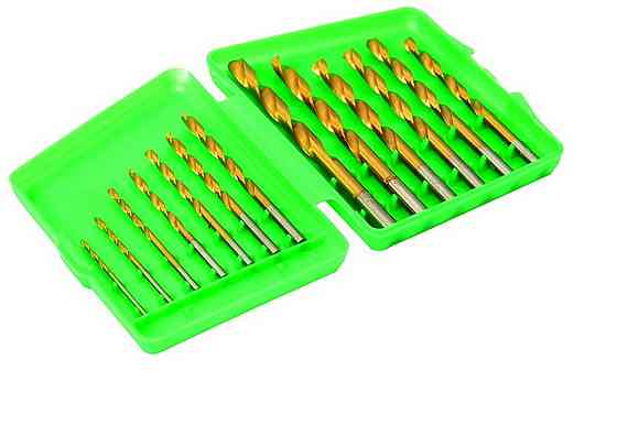 MASTERTOOL Набір свердл для металу MASTERTOOL 13 шт HSS ТИТАН 1.5-6.5 мм plastic box 11-1305 Київ