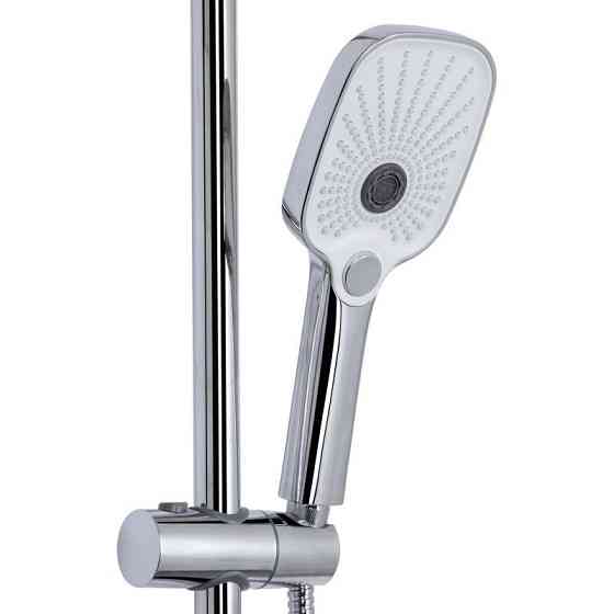 Душевая система с изливом Qtap Gemini на три потребителя QTGEM111CRM45685 Chrome Киев