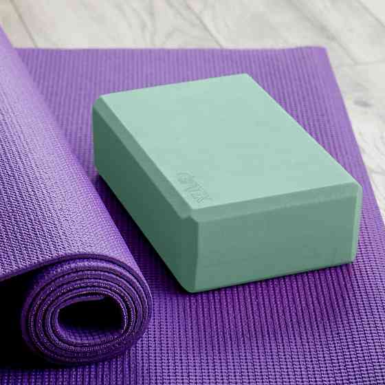 Блок для йоги Gymtek EVA мятный Киев