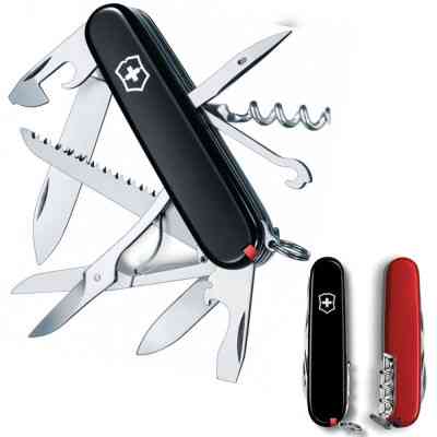 Нож Victorinox Huntsman Ukraine 91 мм Чорно-червоний (1.3713.3.1) Винница