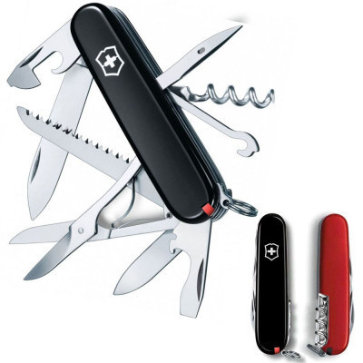 Нож Victorinox Huntsman Ukraine 91 мм Чорно-червоний (1.3713.3.1) Винница - изображение 2