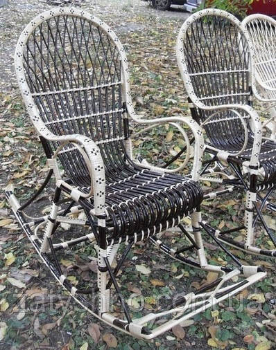 Качалка из лозы на полозьях Киев - изображение 4