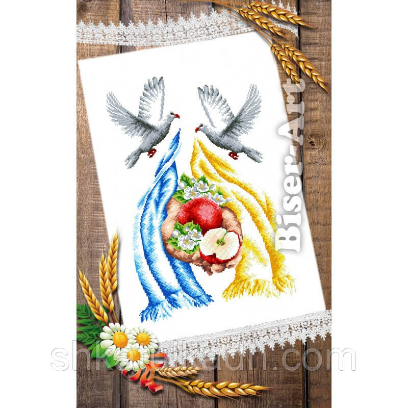 Схема спасівський рушник для вишивки бісером(нитками) Дніпро - фото 1