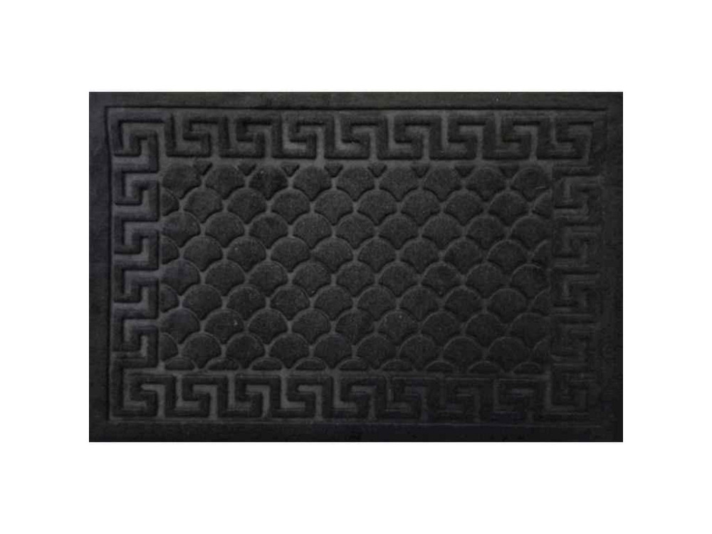 Коврик 40*60см с тиснением No2 Velour Black ТМ BONA DOMUS Киев - изображение 1