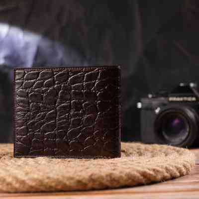 Кошелек Canpellini Из натуральной кожи Коричневый (21583) Винница