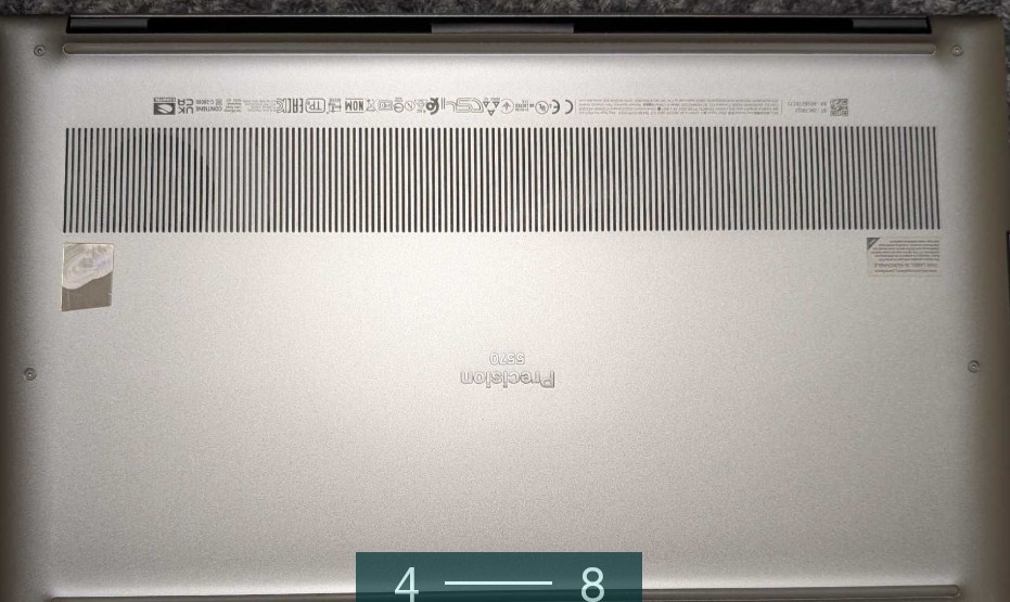 Ноутбук DEll Precision 5570 i7 12800h 16/512Gb. A1000 4K IPS Київ - фото 5