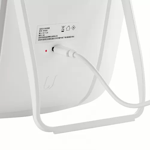 Зеркало для макияжа с подсветкой Xiaomi Jordan Judy Tri-color LED Makeup Mirror NV505 (Белое) Николаев - изображение 3
