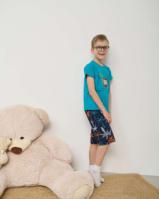 Комплект с шортами на мальчика Tom John - Обезьянка 89155 3-4 Киев - изображение 4
