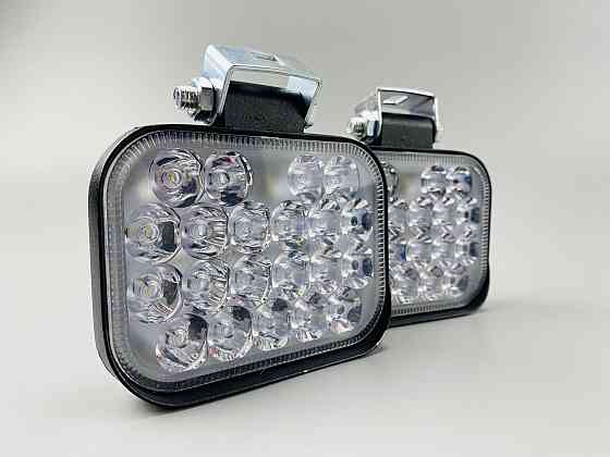 Фара LED прямокутна 48W ближний + дальній, фара 21 led діодів 6500K, додаткова фара авто Мукачево