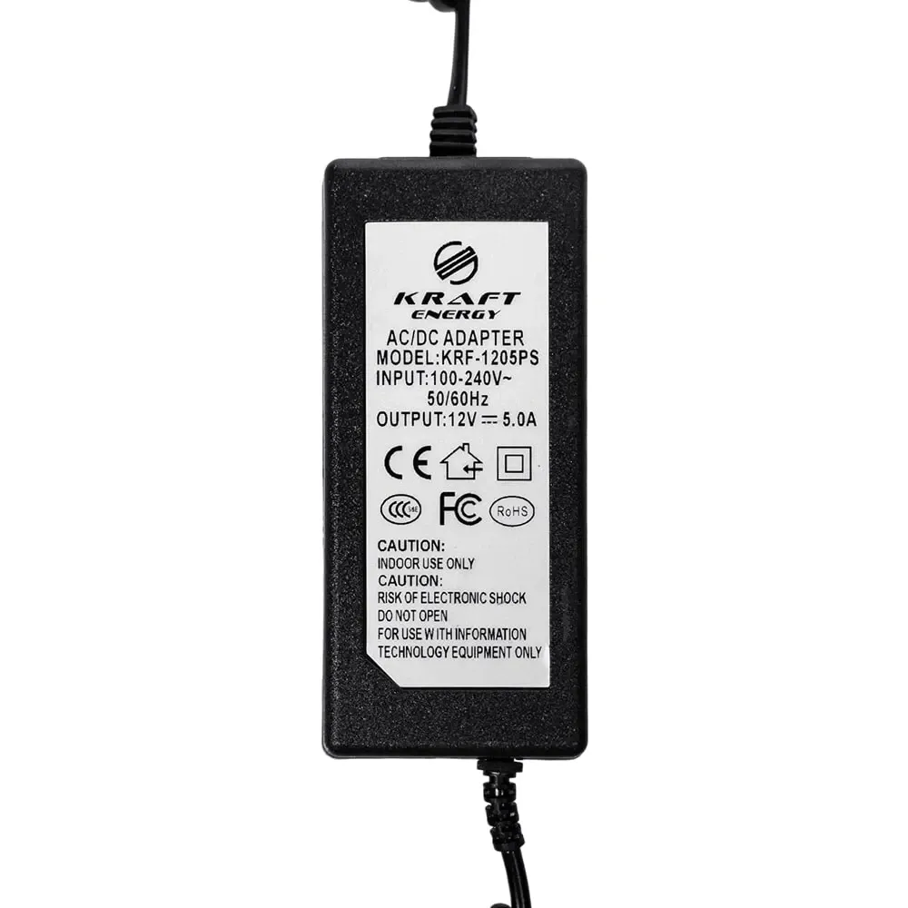 Блок живлення KRF-1205PS Kraft 12V/5A (43-00007) Київ - фото 4