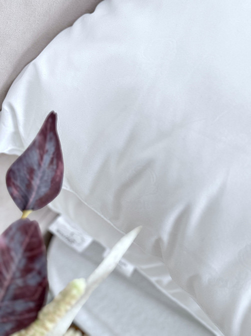 Подушка Ecotton 50х70 см Ecofill Line антиалергенна з біопухом біла White Коломия - фото 6