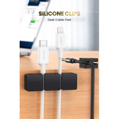 Держатель для кабеля Ugreen LP208 Cable Holder Clips Black (70585) Винница - изображение 4