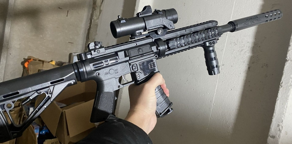 Мощный Орбиган Автомат М416 PUBG серия, аккумулятор, стріляє Орбіз Харьков - изображение 4