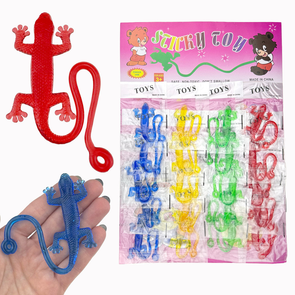 Лизуны липучки для детей Ящерица 20 шт Киев - изображение 1
