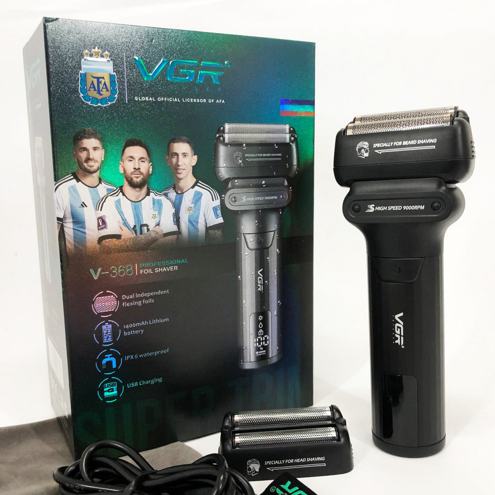 Профессиональная электробритва бритва для бороды VGR, Электробритва для идеального бритья FW-11 Львов - изображение 5