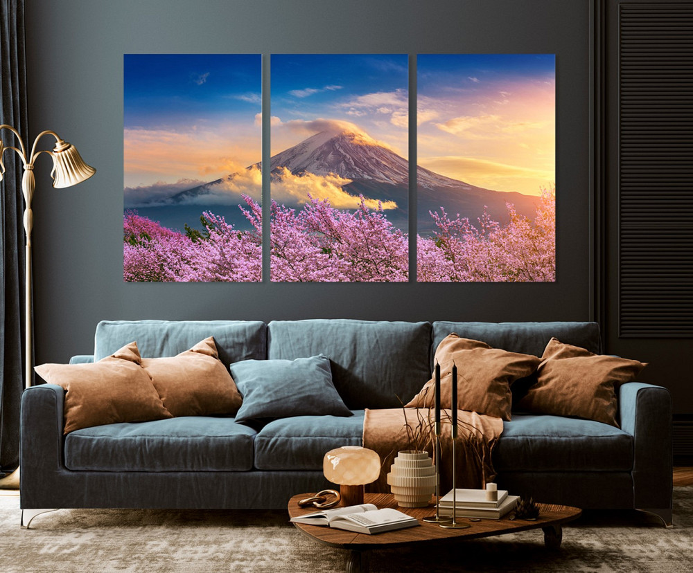 Модульная картина в гостиную / спальню   Природа    ART-146_3A 100х150 см Киев - изображение 3