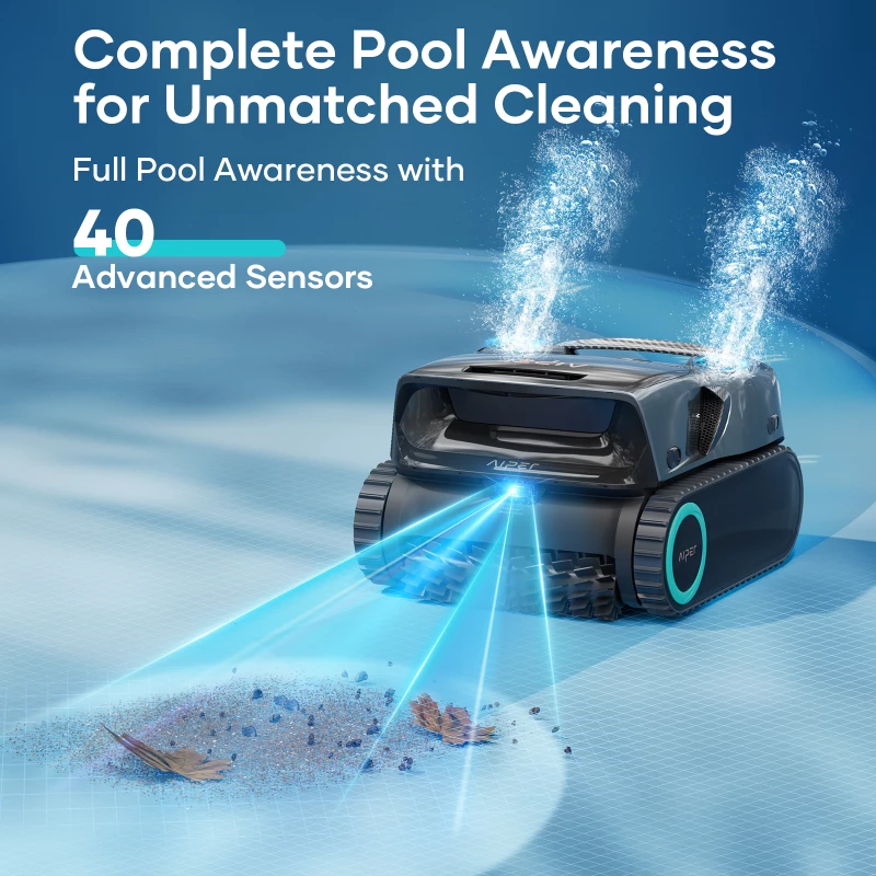 Робот пылесос для бассейна гусеничный. аккумуляторный AIPER Scuba X1 PRO MAX (дно. стены. ватерлиния. водная поверхность) до 300 м Киев - изображение 9