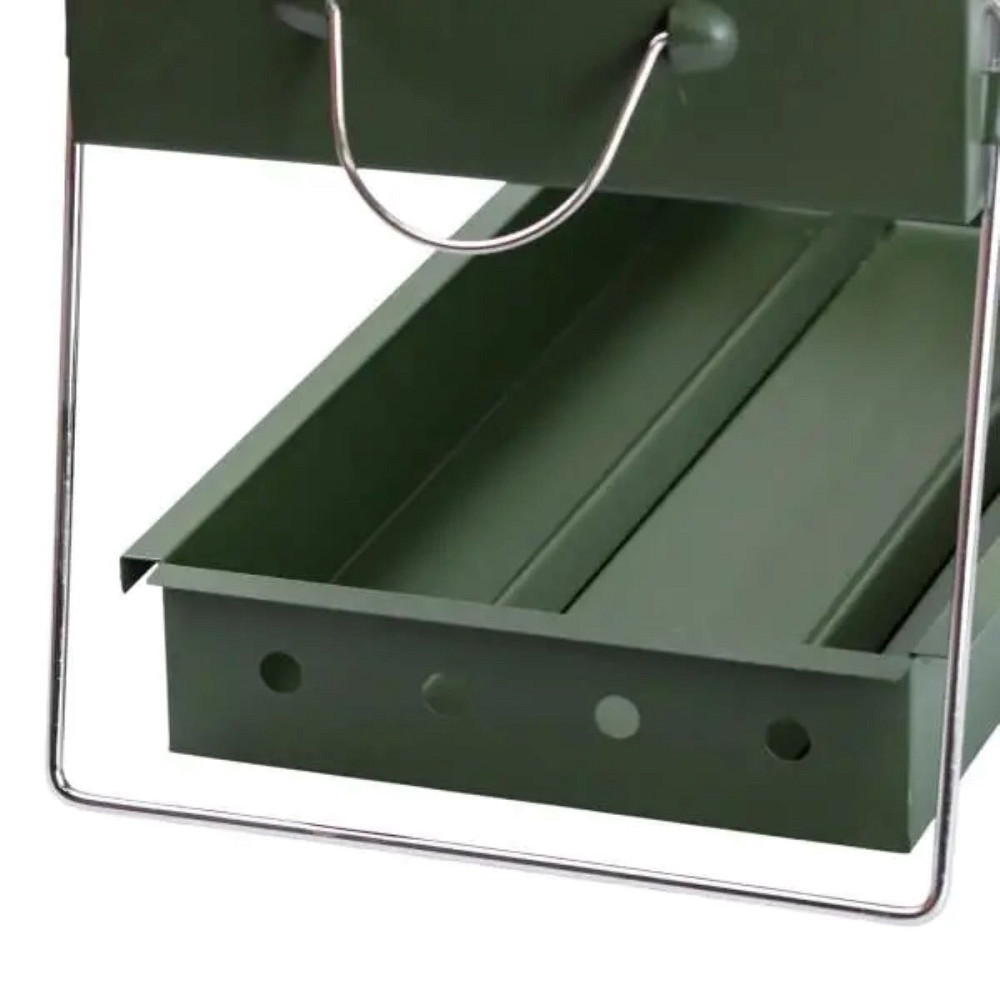 TS Kitchen Мангал портативний складаний 51.5×23×25 см з решіткою HP461GR Киев - изображение 6