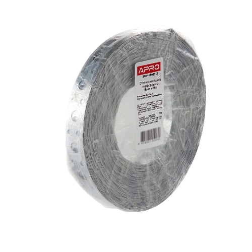 Стрічка монтажна перфорована 18*0,55мм*5м APRO Житомир - фото 2