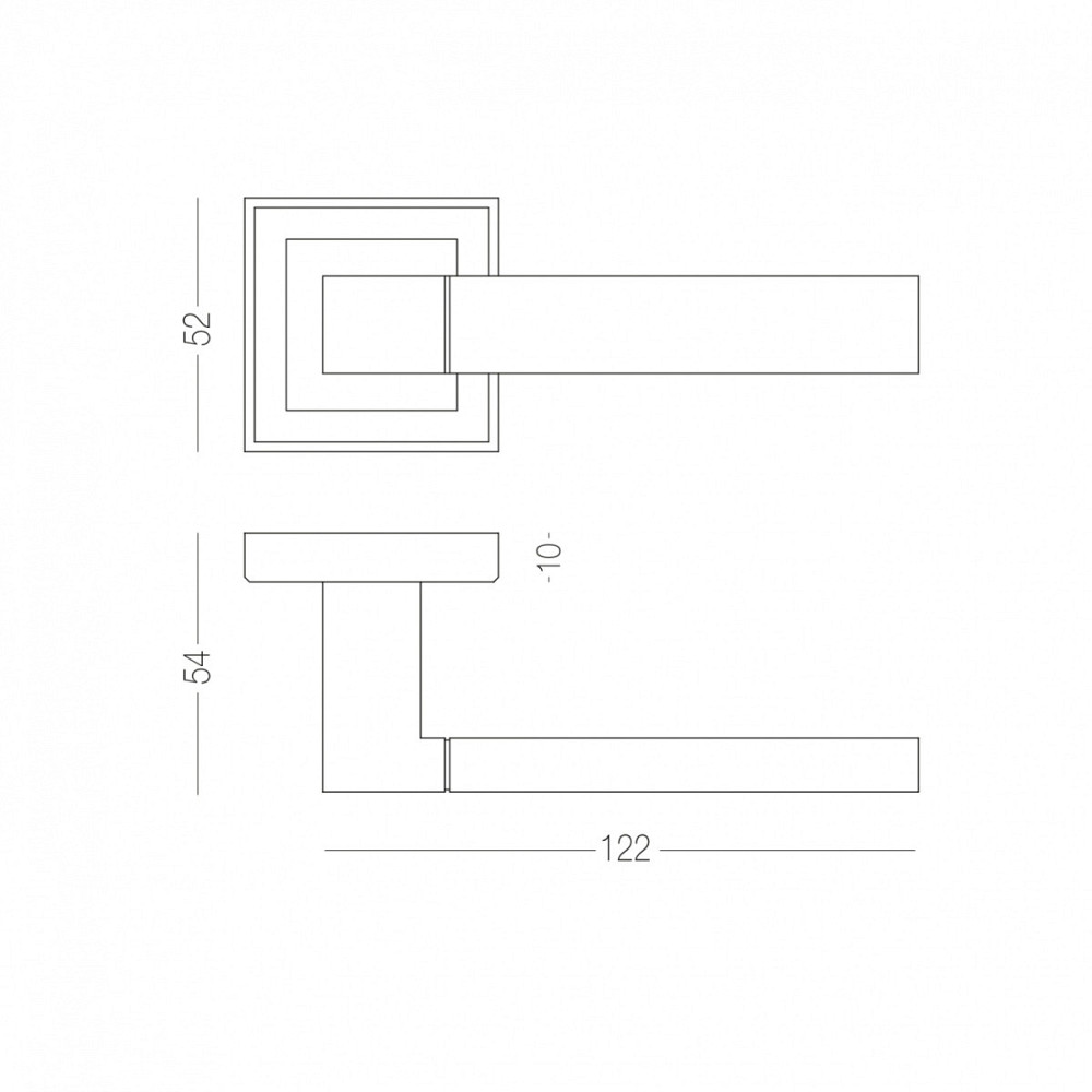 РУЧКА ДЛЯ ДВЕРЕЙ НА РАЗЕТЦЕ TREND Киев - изображение 3