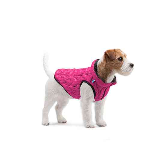 Куртка двухсторонняя AiryVest UNI, размер M 43, розовато-чёрная Киев