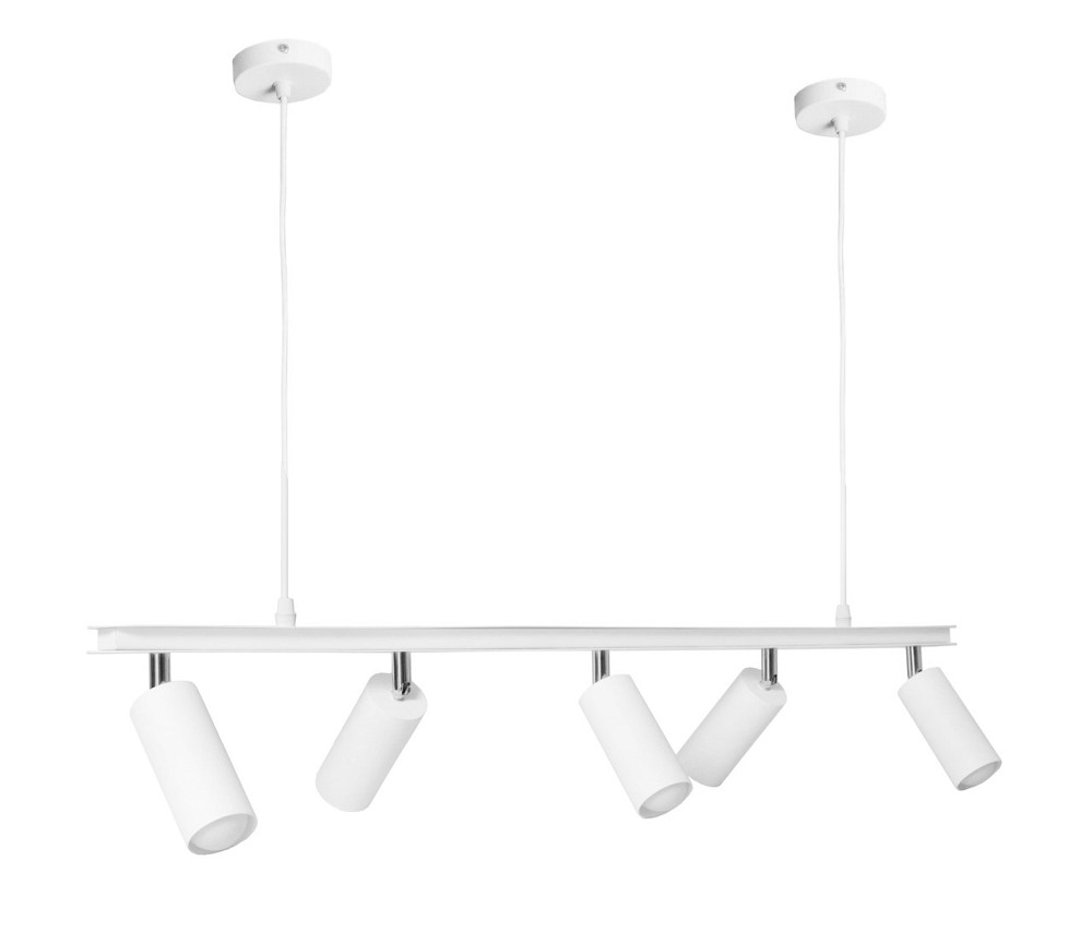 Світильник циліндри на підвісі Е27-5 Tube NL 2450-5 WH Київ - фото 1