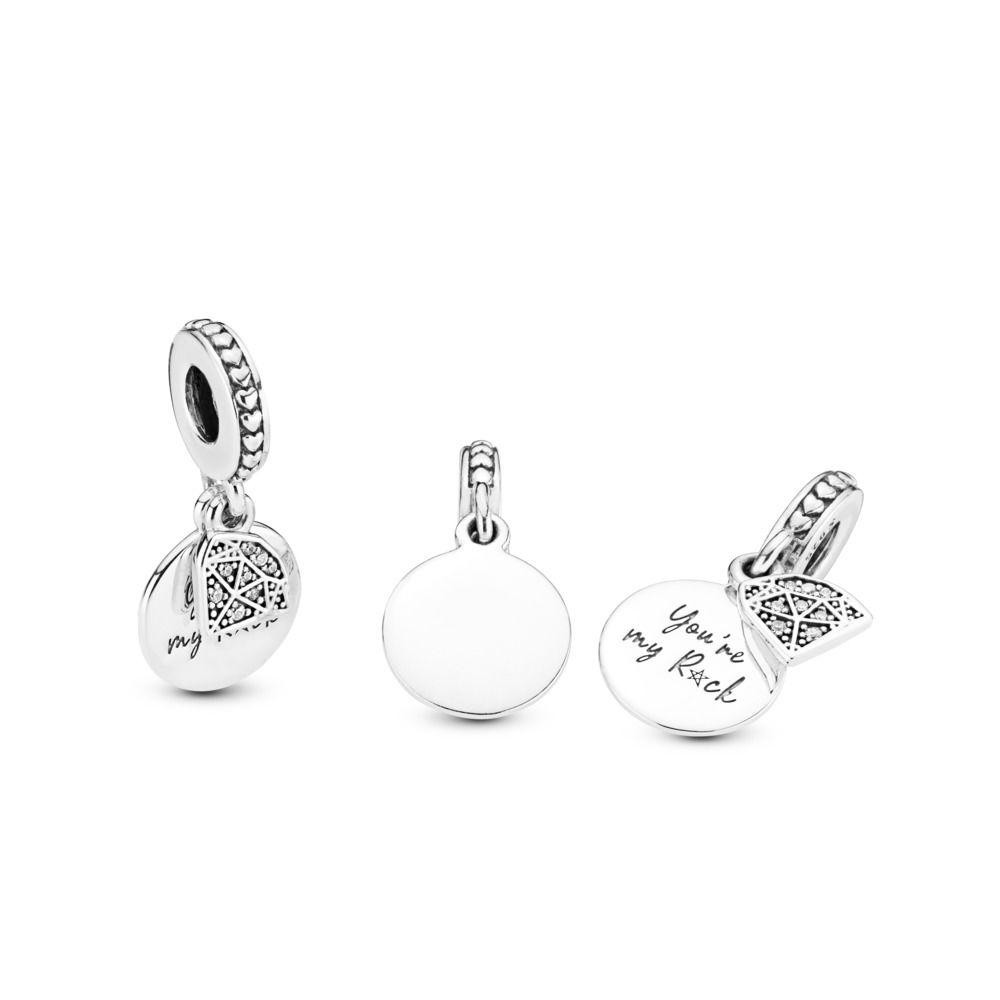 Серебряный шарм Пандора  