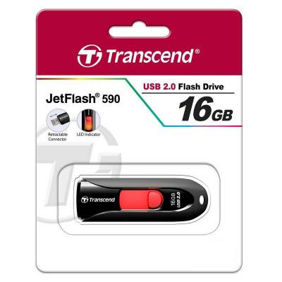 USB флеш накопичувач Transcend 16Gb JetFlash 590 (TS16GJF590K) Вінниця - фото 5