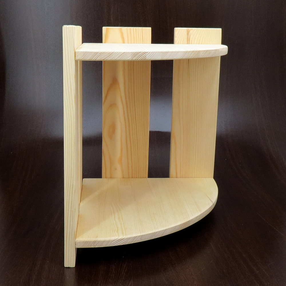 Кутова настінна полиця "Сейбо" бланже Миколаїв - фото 2