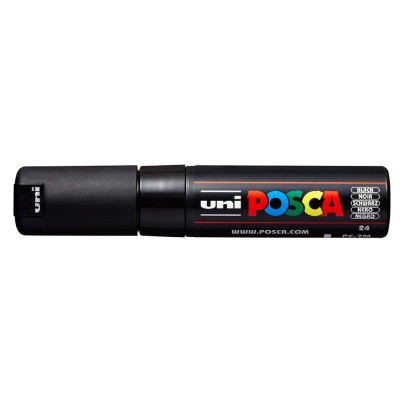 Маркер UNI Posca, 4,5-5,5мм, чорний (PC-7M BLACK) Вінниця - фото 2